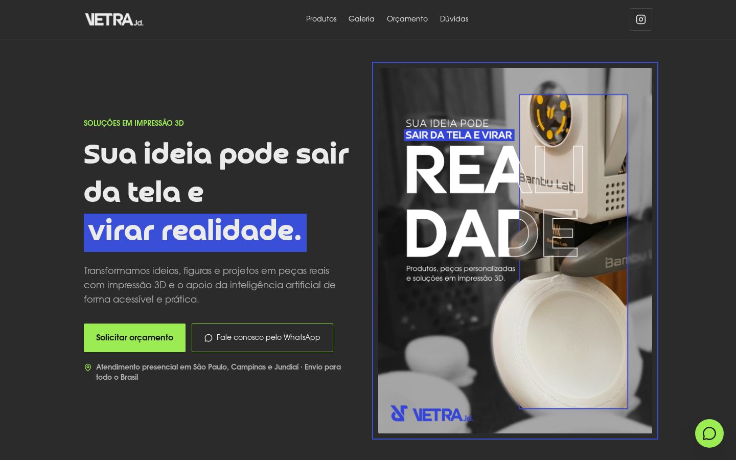 Página VETRA JD. Digital