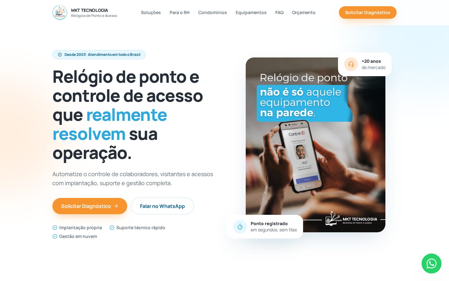 Página MKT Tecnologia
